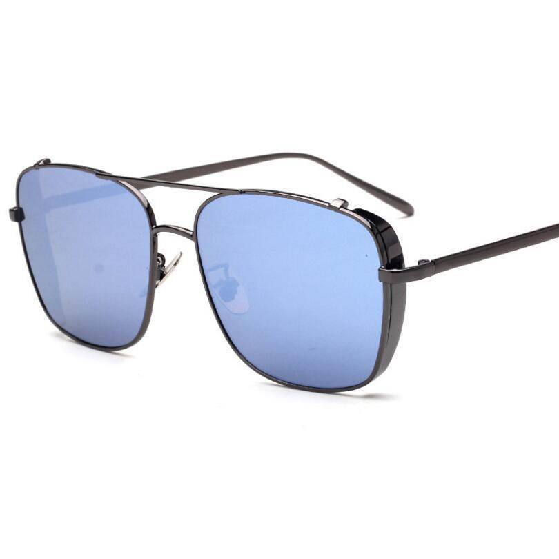 Stylish Celebrity Square Metal Sunglasses For Men And Women - Sunglass Lover