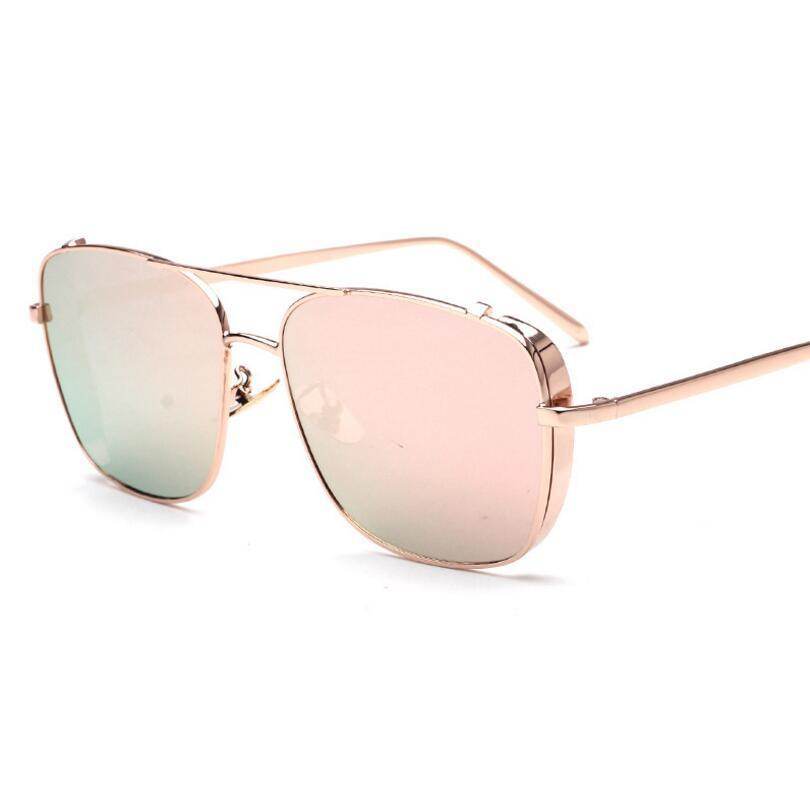 Stylish Celebrity Square Metal Sunglasses For Men And Women - Sunglass Lover