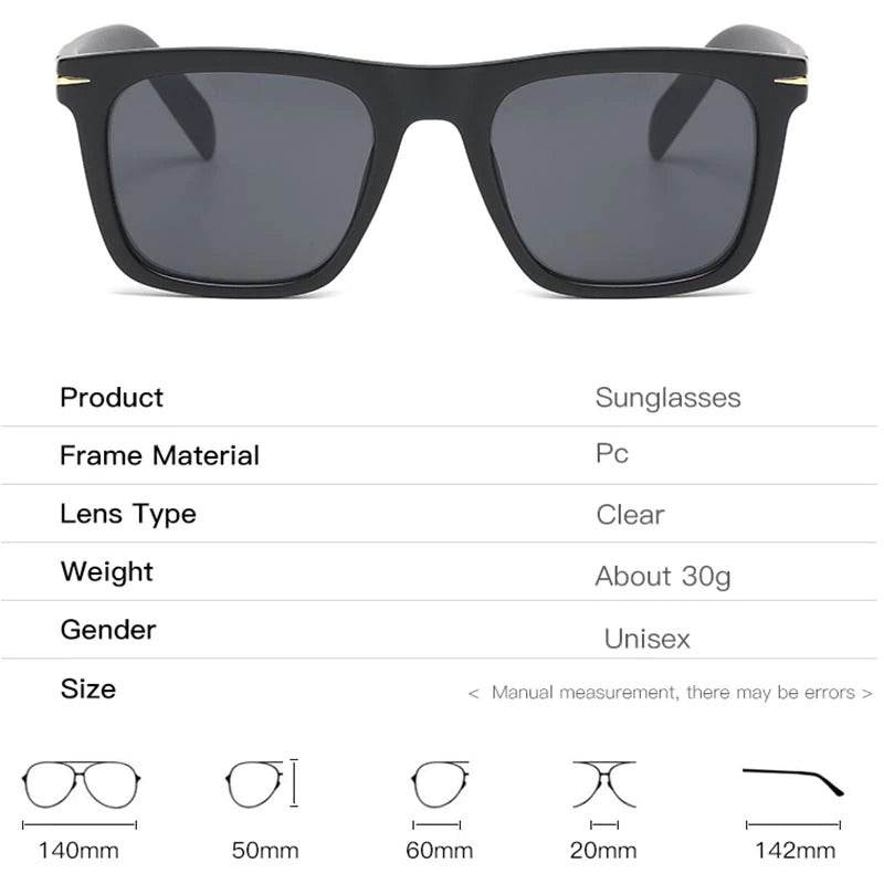 The Jackson Square Sunglasses Men - Sunglass Lover