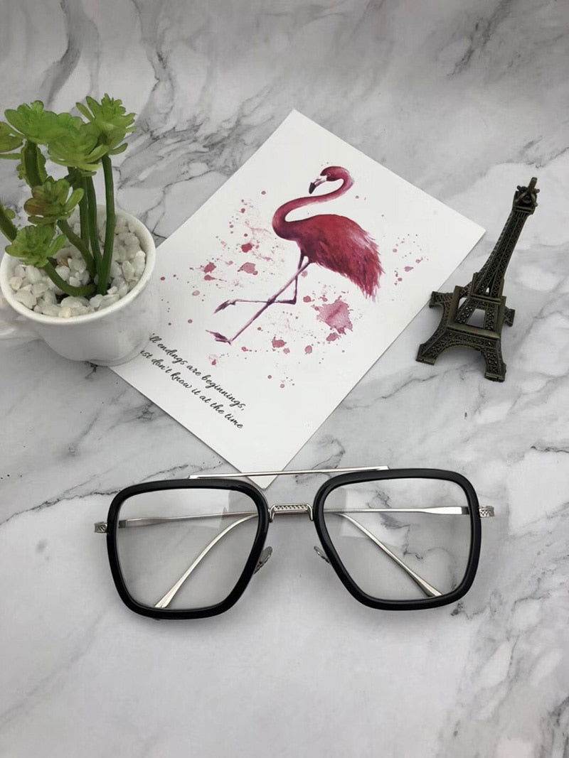 Tony Stark Avengers End Game Sunglasses Square Frames For Men And Women - Sunglass Lover