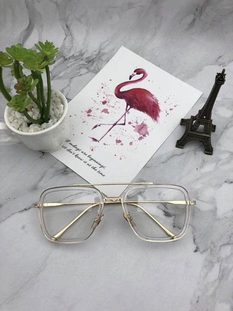 Tony Stark Avengers End Game Sunglasses Square Frames For Men And Women - Sunglass Lover