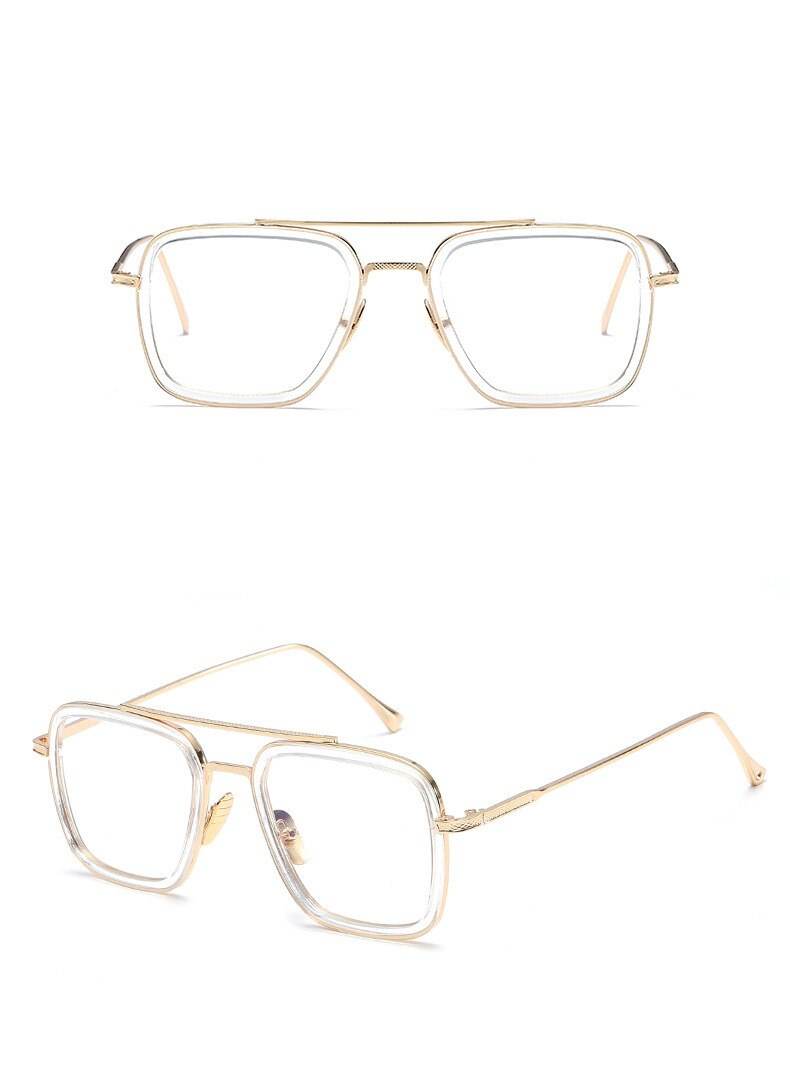 Tony Stark Avengers End Game Sunglasses Square Frames For Men And Women - Sunglass Lover