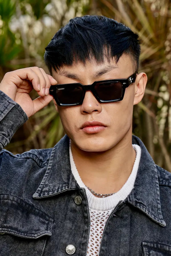 UV Protected Black Wayfarer Sunglasses for Men & Women