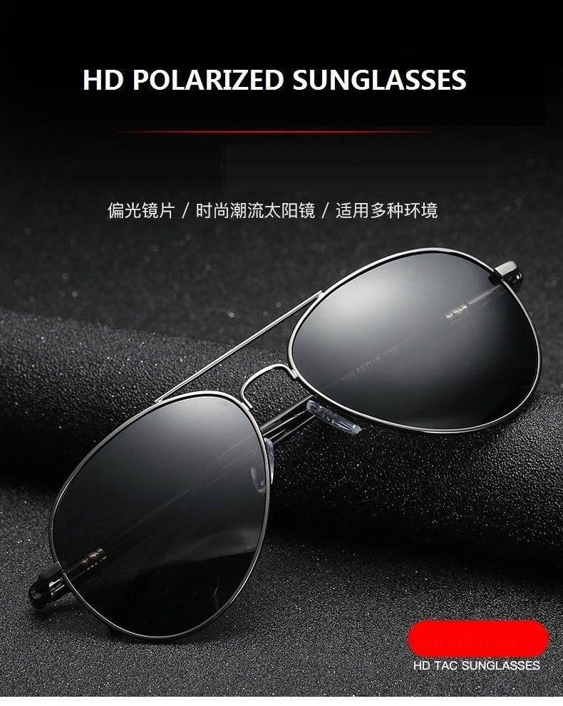 Vintage Black Pilot Sunglasses - Sunglass Lover