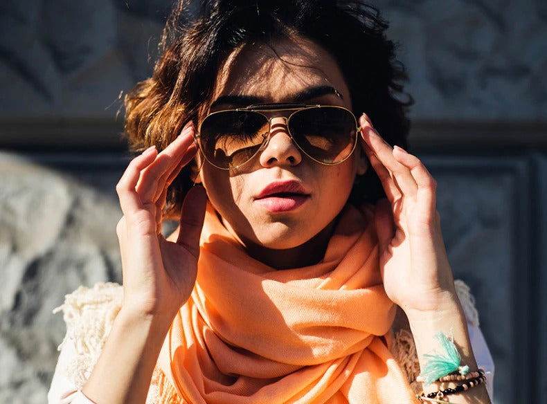 Vintage Bridge Style Pilot Aviation - Sunglass Lover