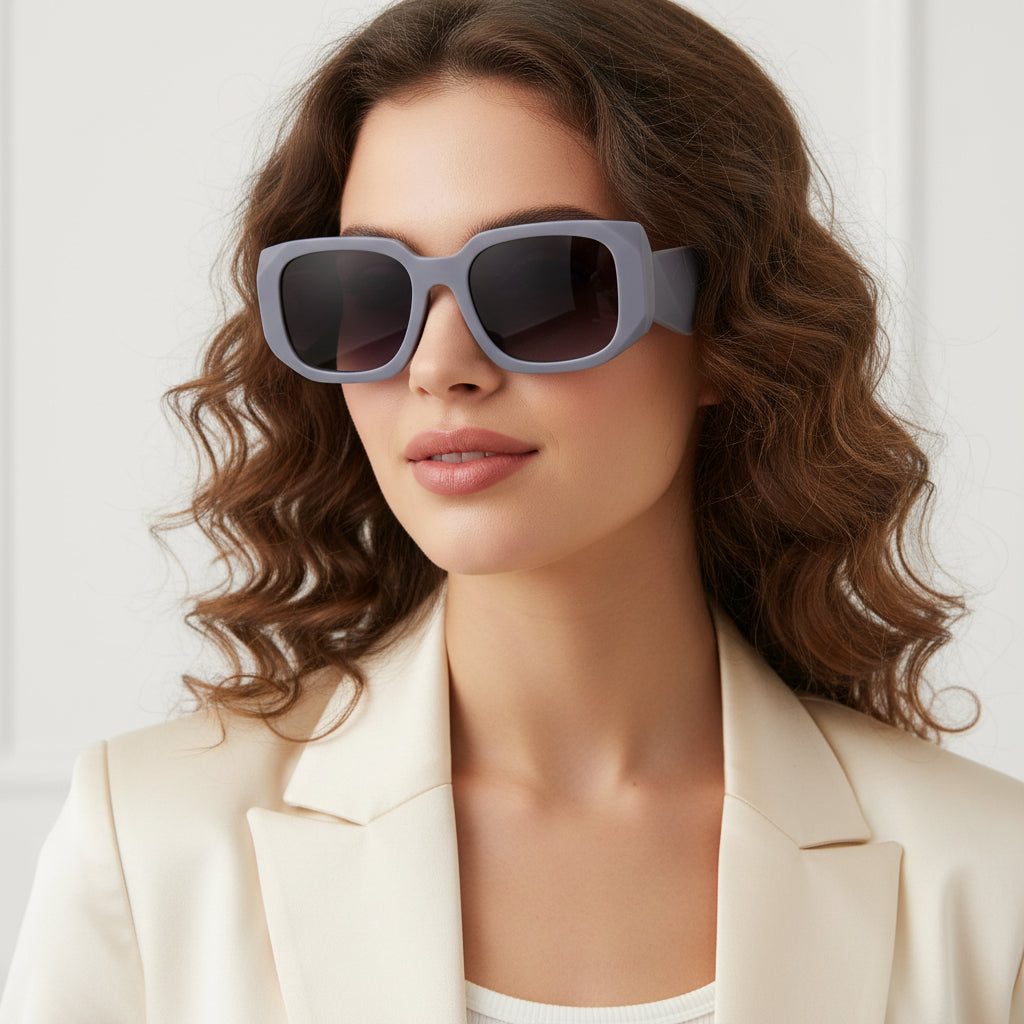 Luxury Designer Rectangle Sunglasses for Men & Women - Sunglasslover