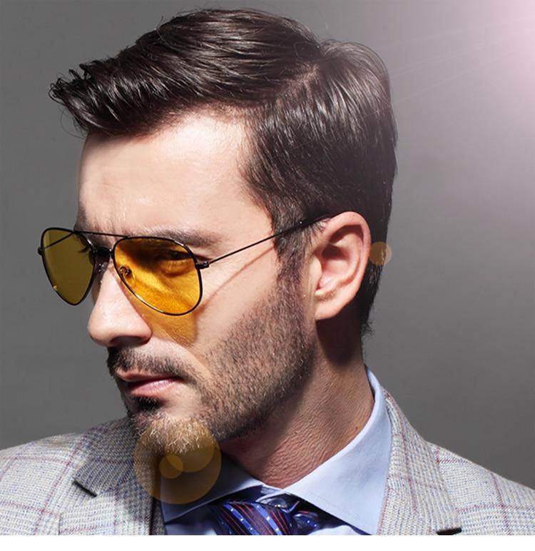 Yellow Candy Night Vision Aviator Sunglasses For Men And Women - Sunglass Lover