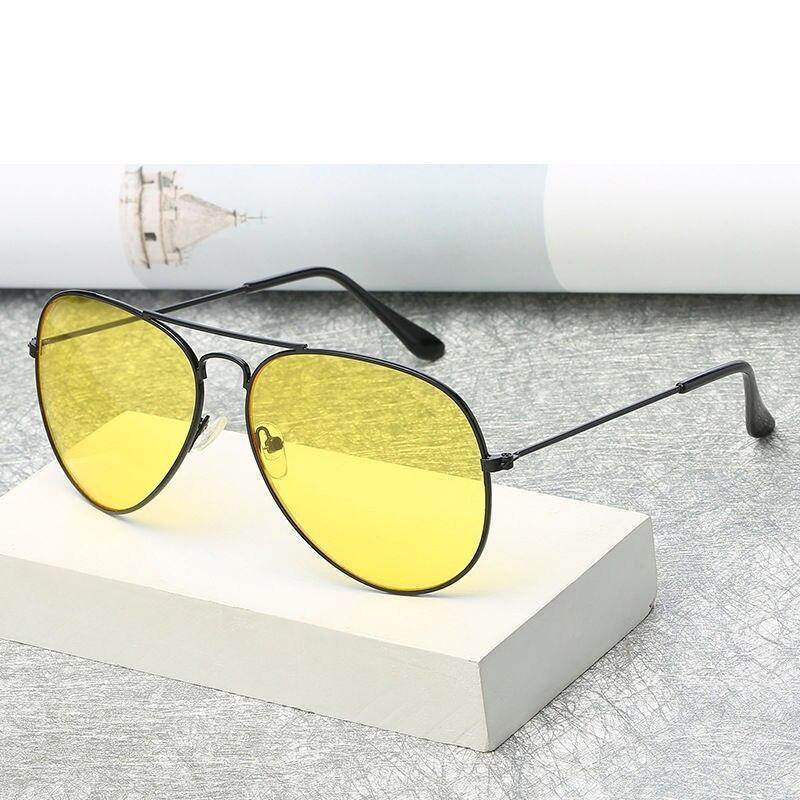 Yellow Candy Night Vision Aviator Sunglasses For Men And Women - Sunglass Lover