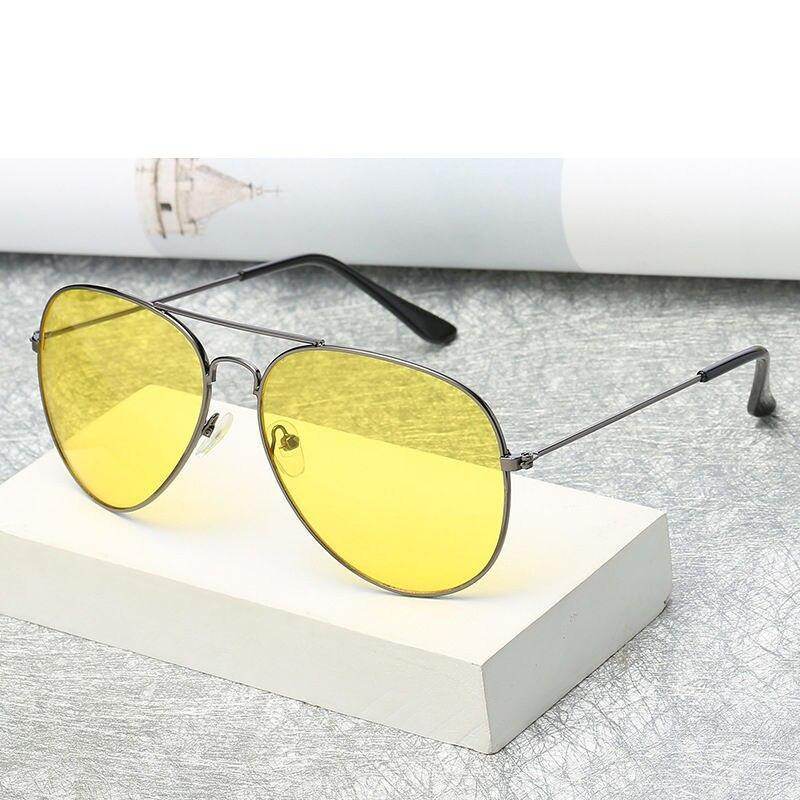 Yellow Candy Night Vision Aviator Sunglasses For Men And Women - Sunglass Lover