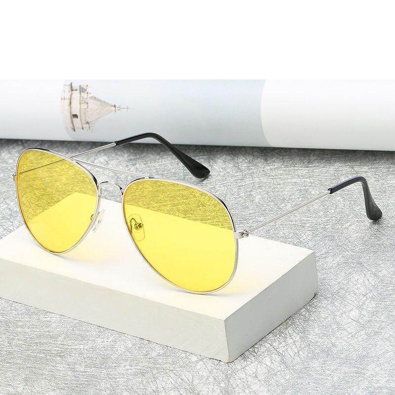 Yellow Candy Night Vision Aviator Sunglasses For Men And Women - Sunglass Lover