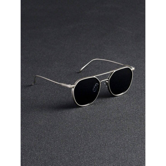 Retro Street Men’s Dual-Beam Fashion Glasses - Sunglass Lover