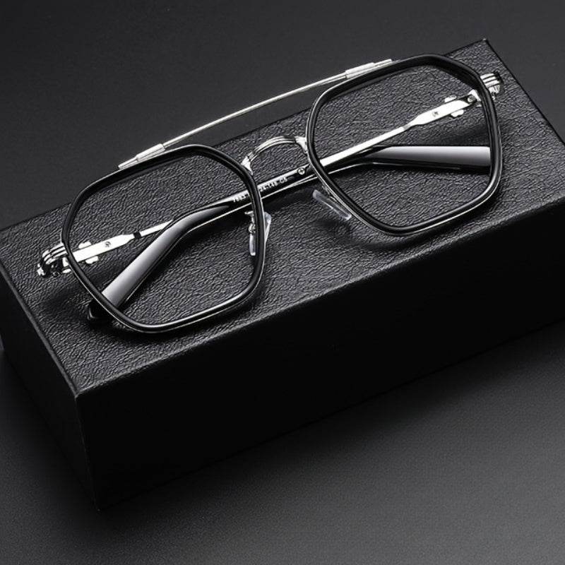 Retro Square Unisex Blue Light Blocking Glasses - Sunglass Lover