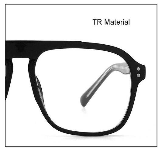 Sunglass Lover Square Anti Blue Ray Glasses Frame - Sunglass Lover