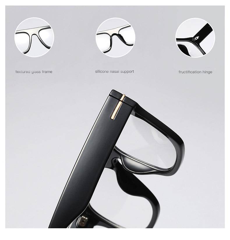 Sunglass Lover Oversized Eyeglass Frames Square Design - Sunglass Lover