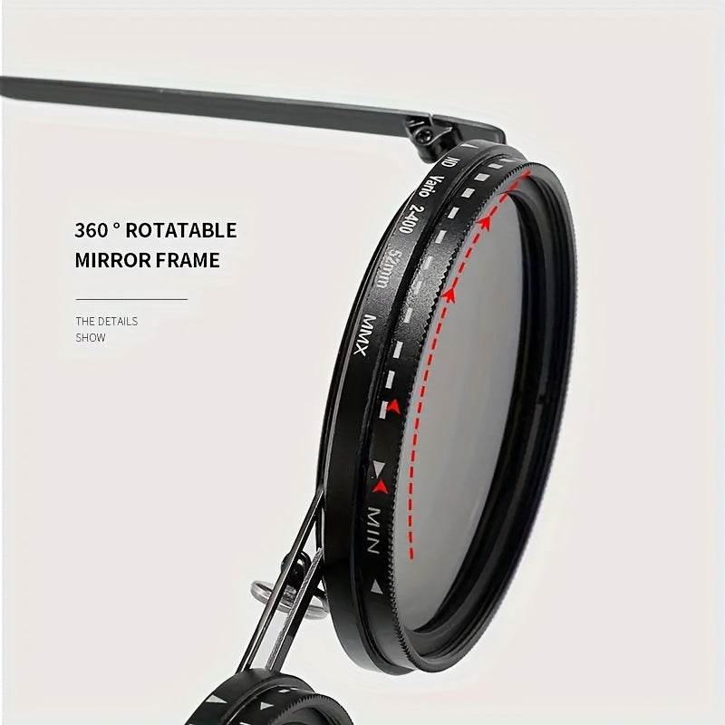 Vintage Round Photochromic Sunglasses – Auto Tint UV400 Protection - Sunglass Lover