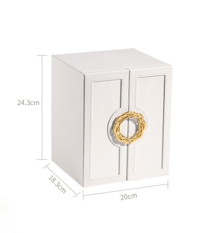 Convenient LuxuryJewellery Box with 5 Levels Large Jewellery Case with Drawer and Watch - Sunglass Lover