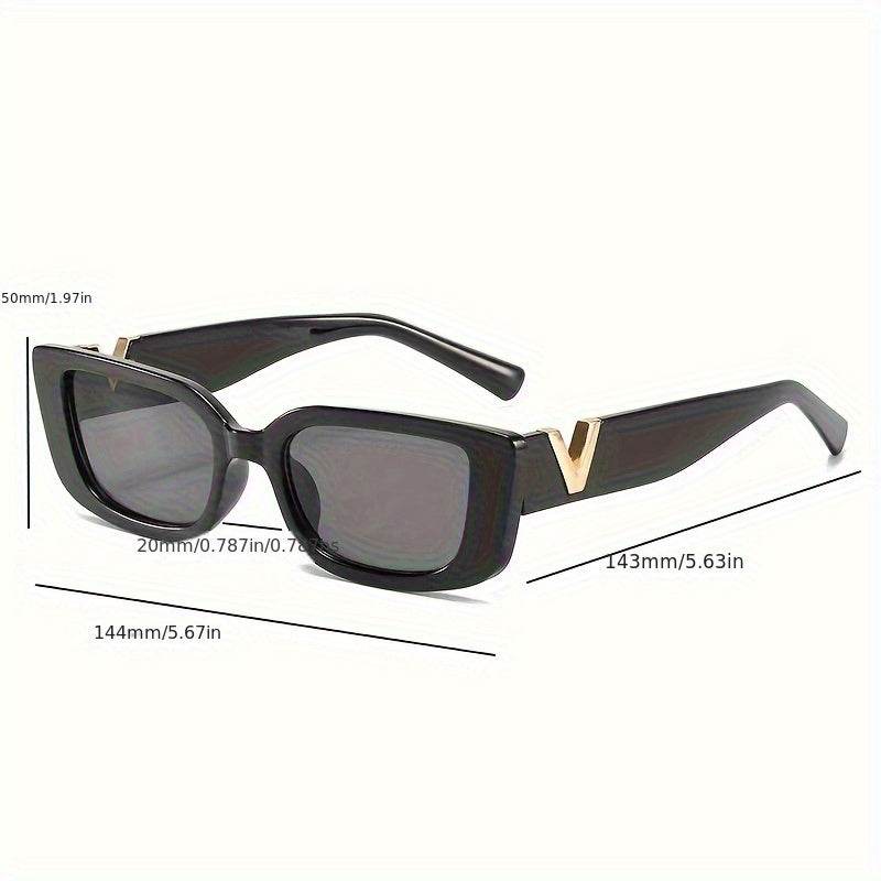 Unisex Oversized Square Glasses – Trendy Full-Rim Eyewear - Sunglass Lover