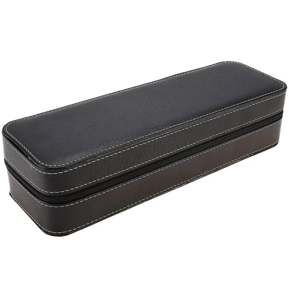 Portable 6 Slots Watch Box Desktop Watch Case Household Watch Organizer - Sunglass Lover