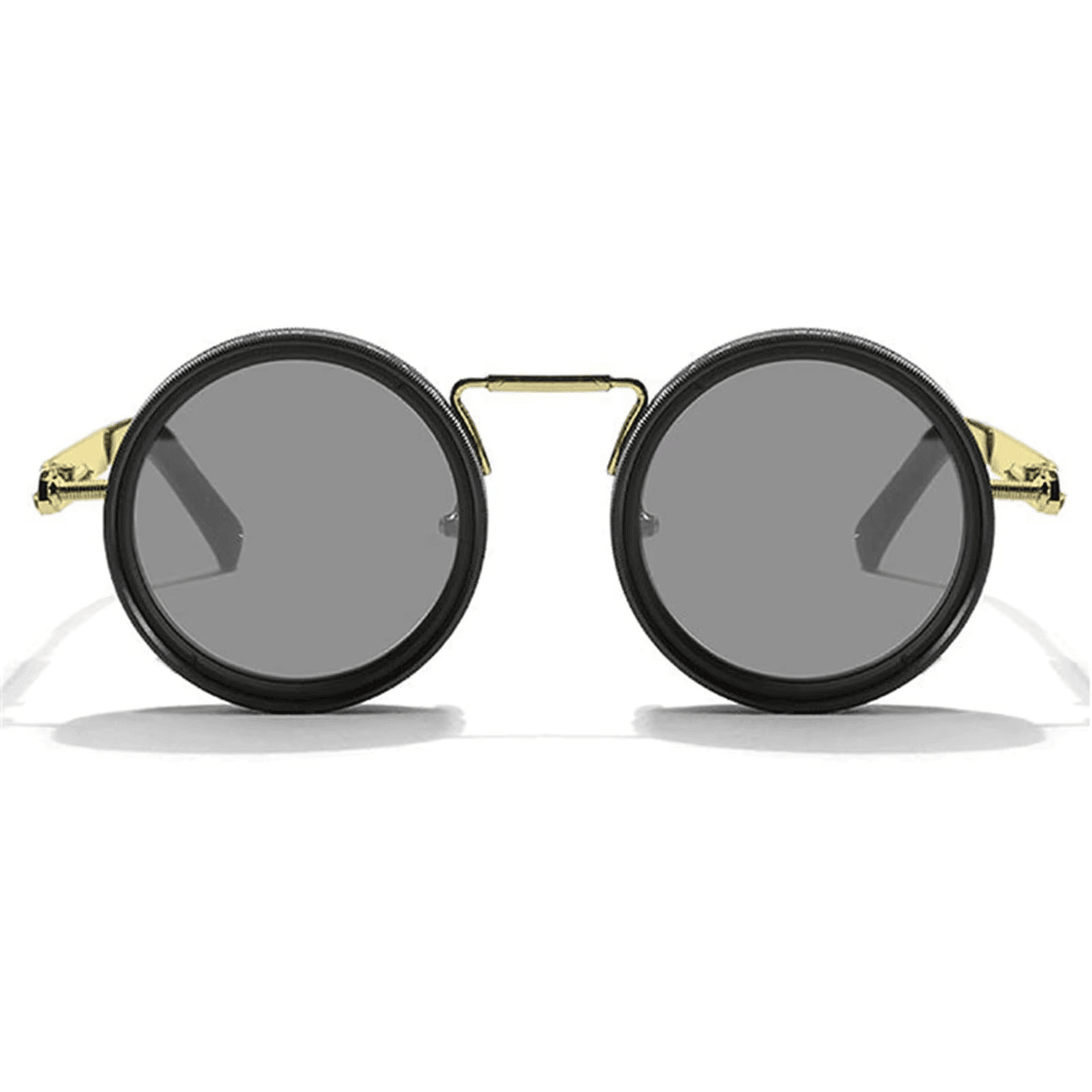 Round Polarized Adjustable ND Filter Sunglasses – 9-Level Dimming, Premium UV Protection - Sunglass Lover