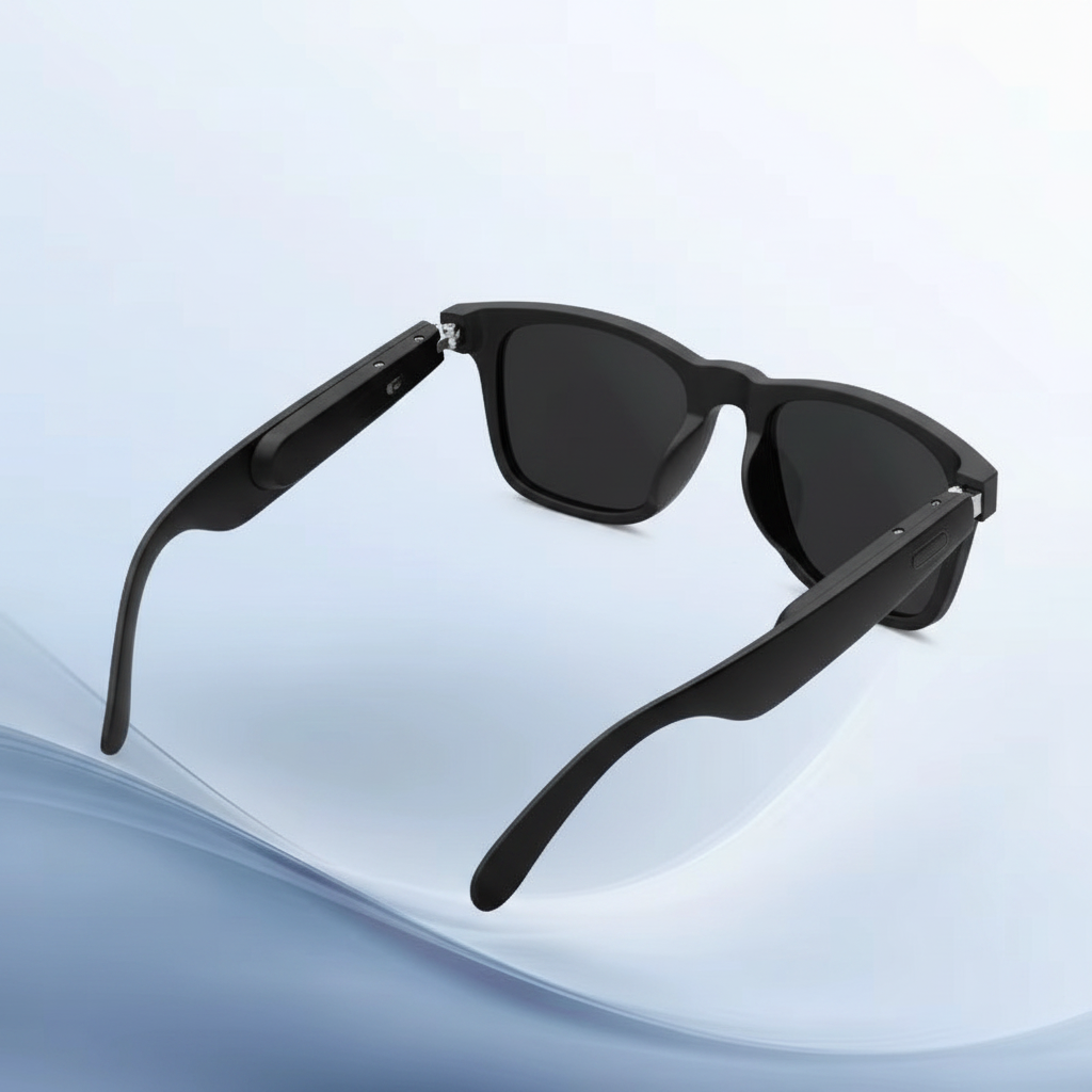 AI Smart Translation Glasses with Bluetooth Calling & Music | UV400 Smart Sports Sunglasses | Voice Control Wireless Eyewear