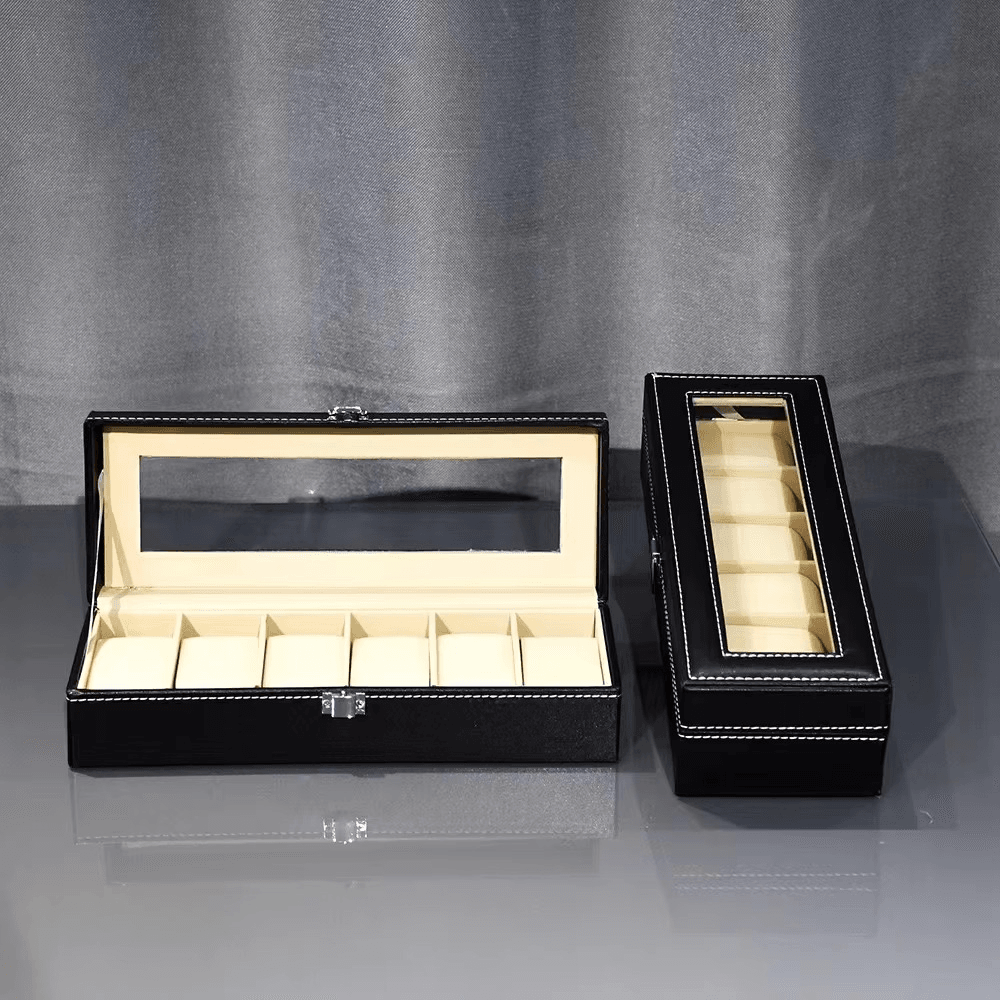 Decorative Durable Luxury PU Leather Watch Box - Sunglass Lover