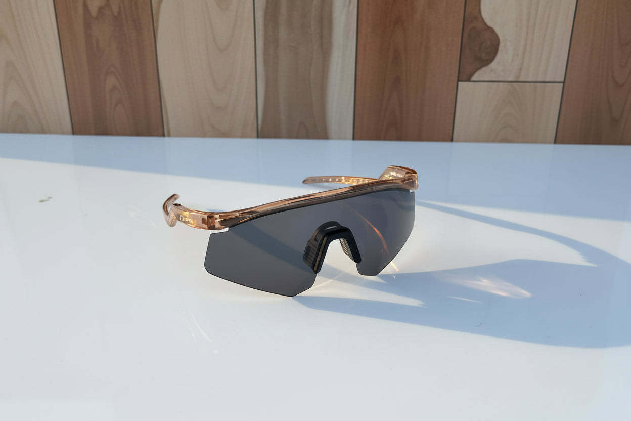 Sports Brown Black Prizm UV400 Sunglasses | Lightweight Unisex Outdoor Eyewear