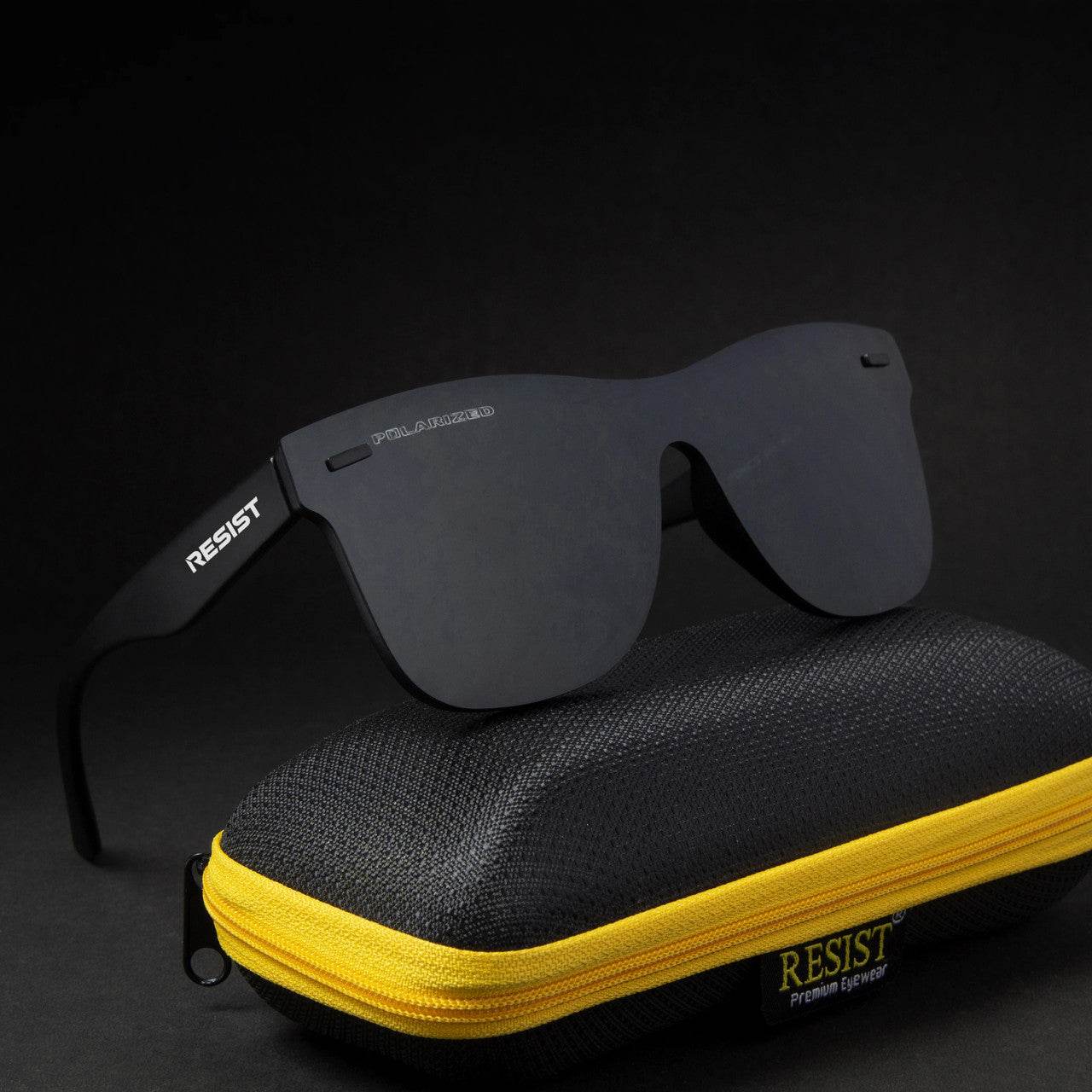 Classic Black Polarized Wayfarer Sunglasses (58 mm) - Sunglass Lover