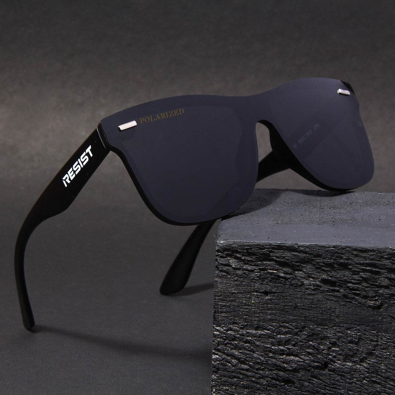 Classic Black Polarized Wayfarer Sunglasses (58 mm) - Sunglass Lover