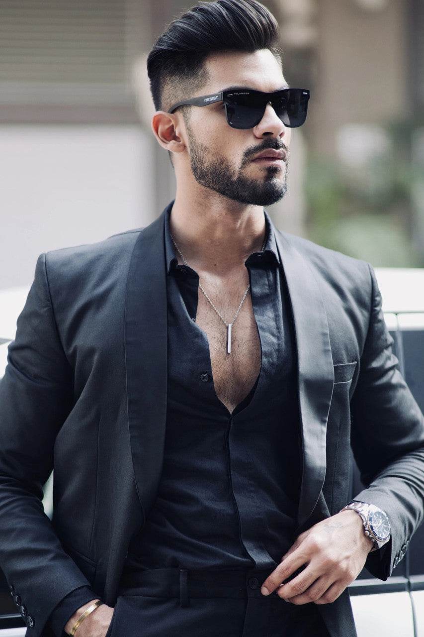 Classic Black Polarized Wayfarer Sunglasses (58 mm) - Sunglass Lover