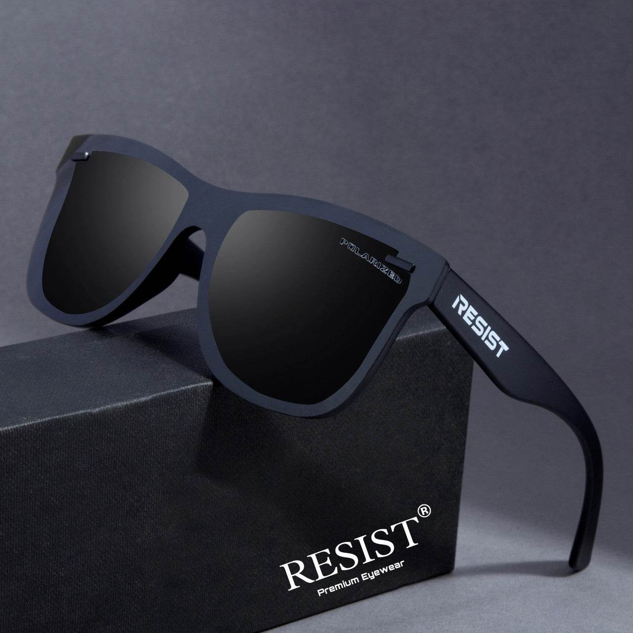 Classic Black Polarized Wayfarer Sunglasses (58 mm) - Sunglass Lover