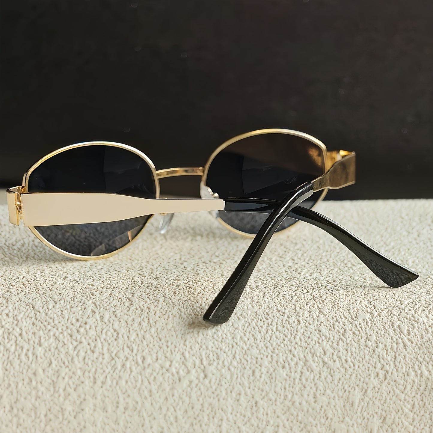 Full-Frame Slim Metal Fashion Glasses for Men & Women