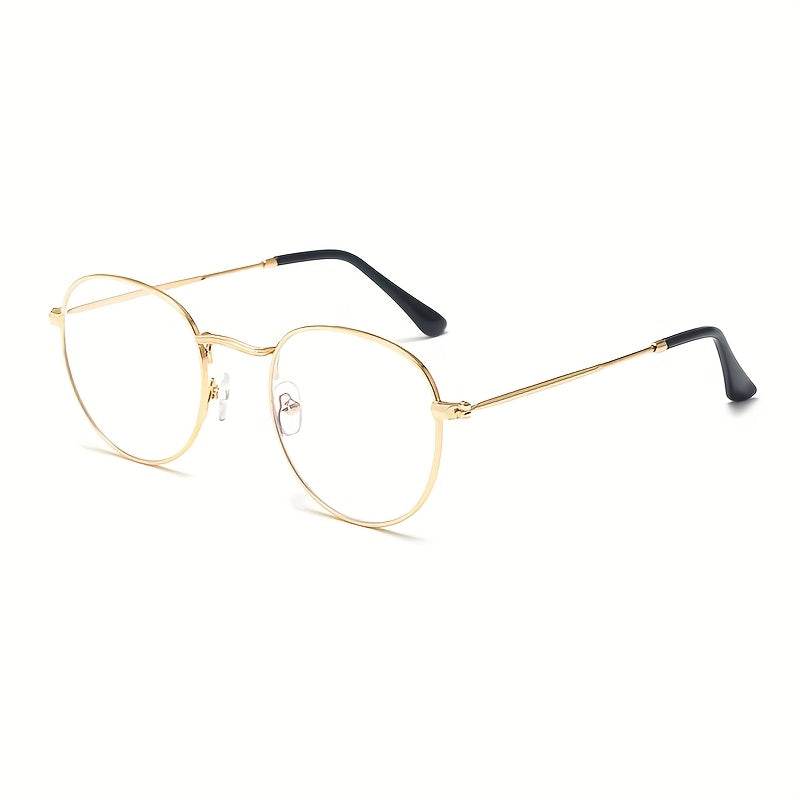 Unisex Round Frame Fashion Glasses - Sunglass Lover