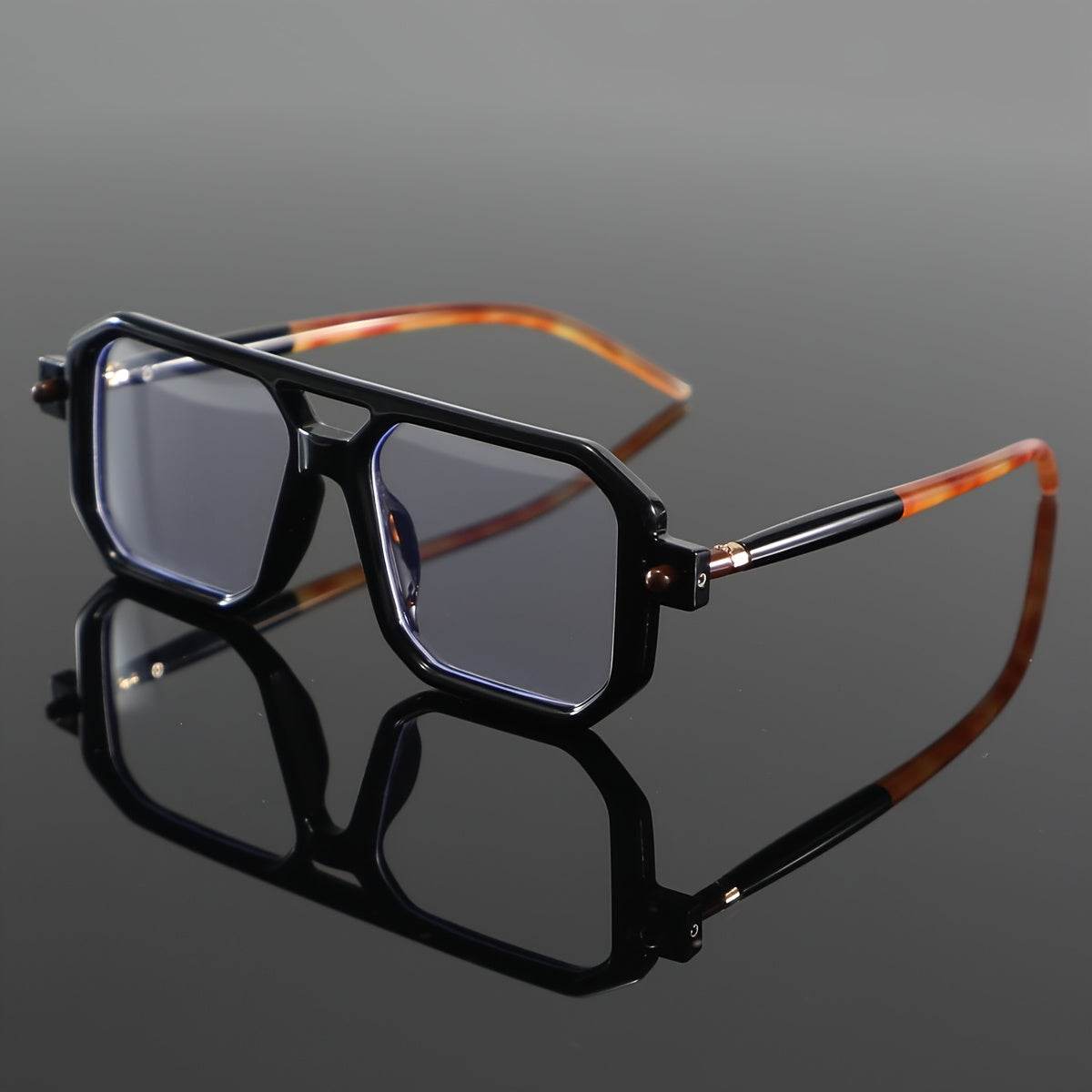 Urban Square Dual-Beam Blue Light Glasses - Sunglass Lover