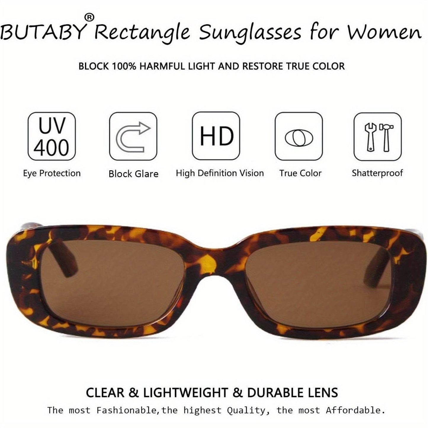 Hot Small Rectangle Sunglasses - Sunglass Lover
