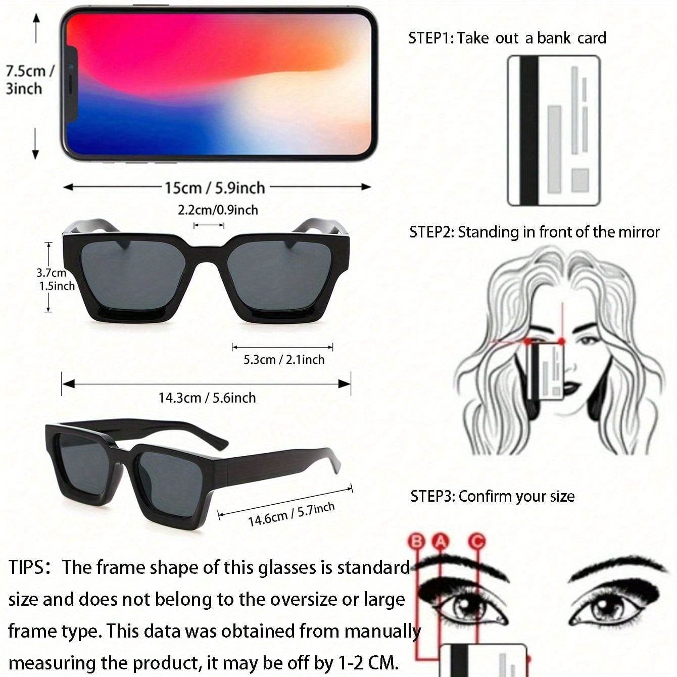 Square Fashion Glasses for Women and Men - SunglassesMart