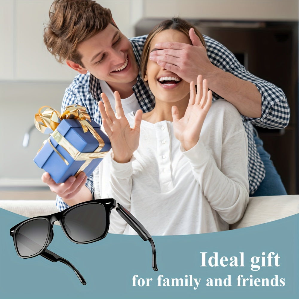 3-in-1 Smart Glasses with Bluetooth Speakers
