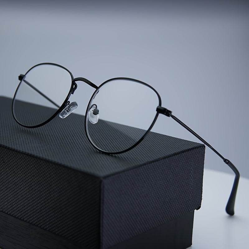 Unisex Round Frame Fashion Glasses - Sunglass Lover