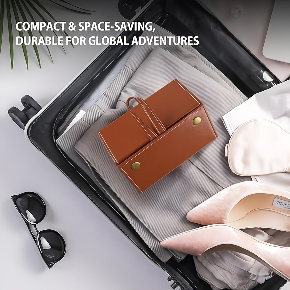 Travel 5 Compartment Eyewear Sunglasses Organizer | Foldable