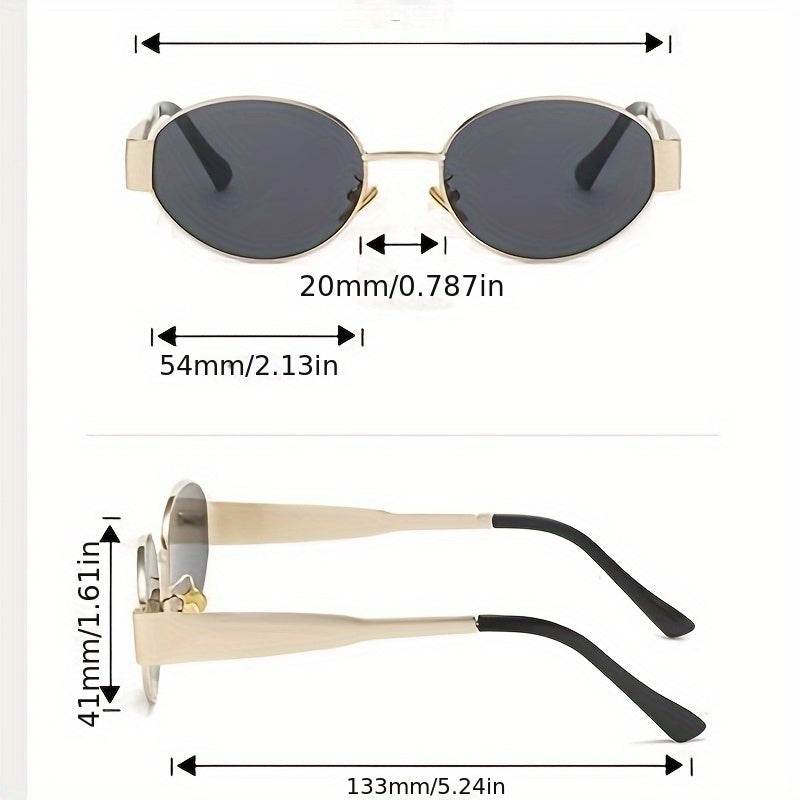 Renaissance Oval Metal Frames for Everyday Elegance - SunglassesMart