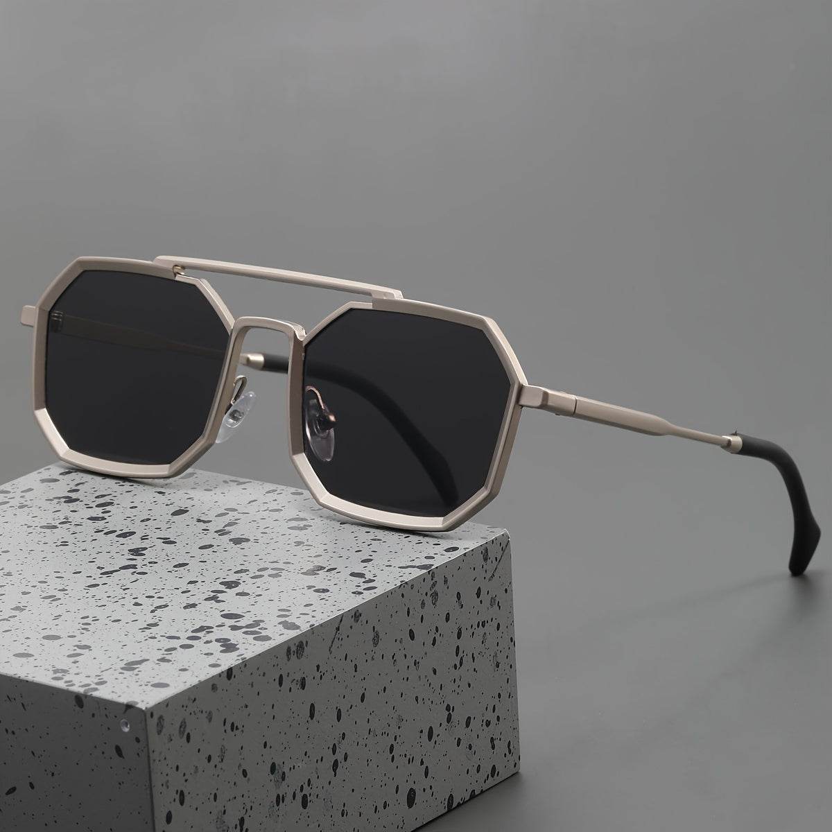 Retro Punk Style with Full-Frame Sunglasses - SunglassesMart