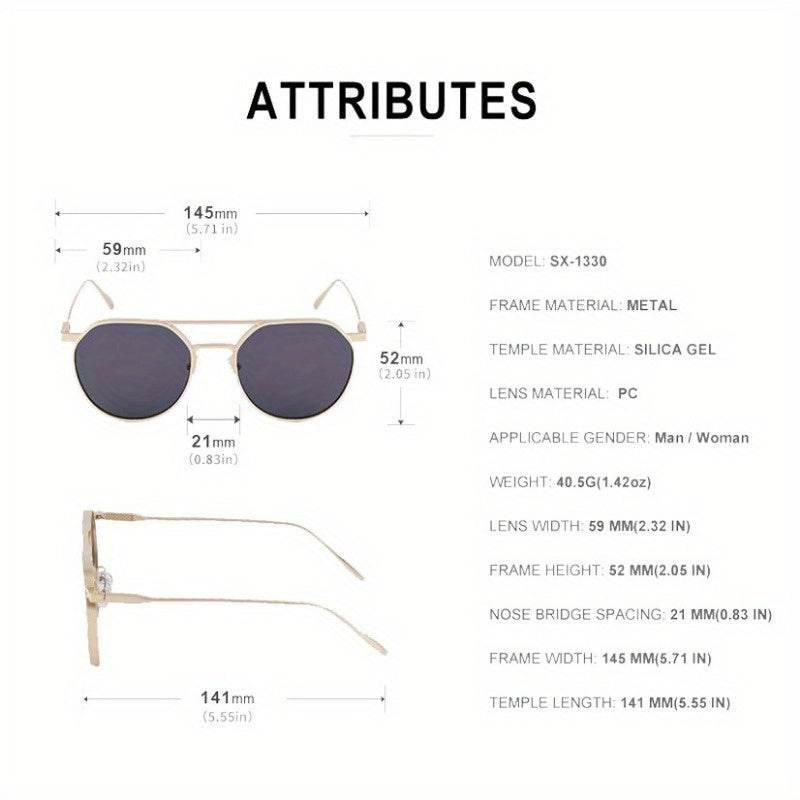 Steampunk Vintage Round Glasses – Gothic Punk Style - Sunglass Lover