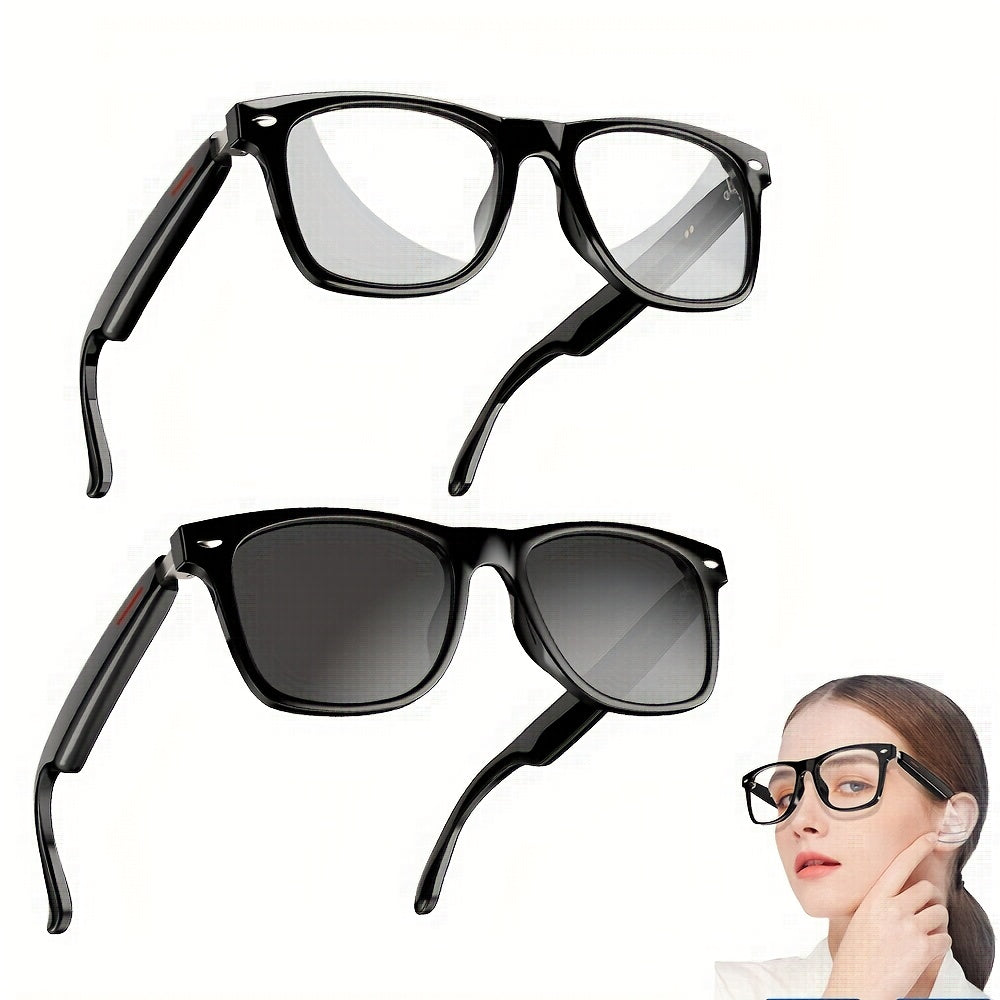 3-in-1 Smart Glasses with Bluetooth Speakers