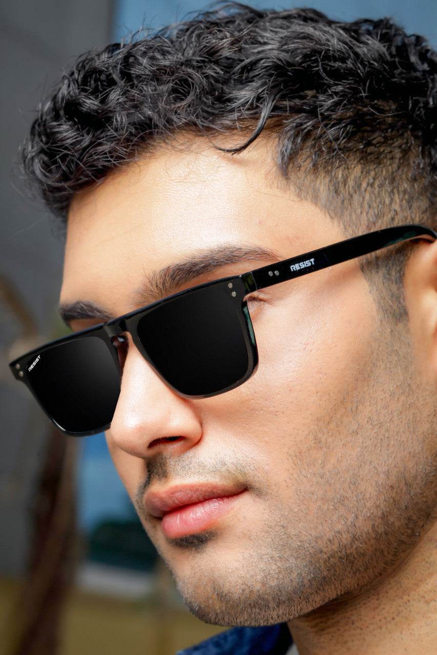 Classic Square Biking Driving Eye Protection Sunglasses (55 mm) - Sunglass Lover