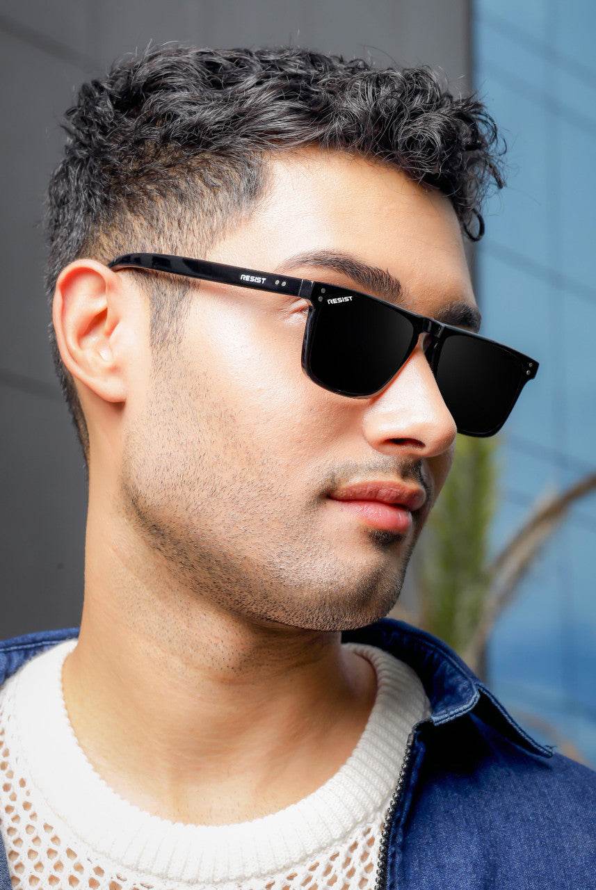 Classic Square Biking Driving Eye Protection Sunglasses (55 mm) - Sunglass Lover