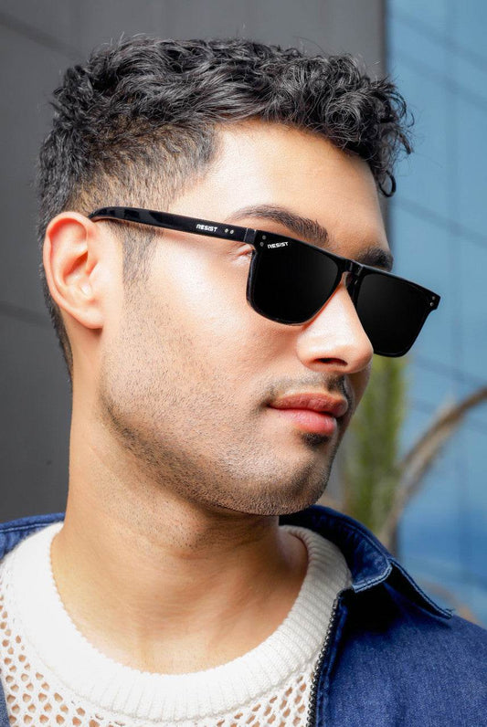 Classic Square Biking Driving Eye Protection Sunglasses (55 mm) - Sunglass Lover