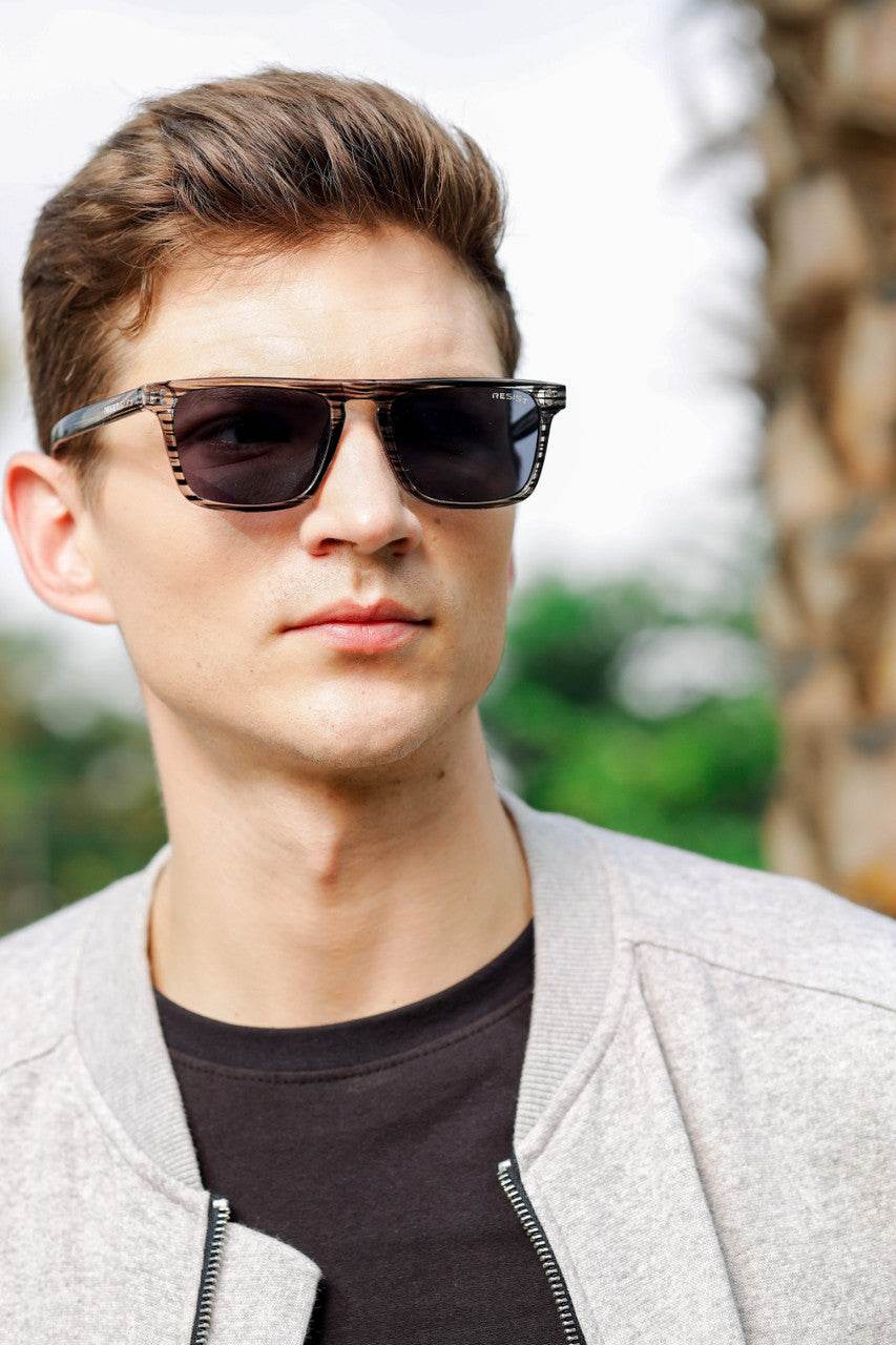 Classic Square Retro Square Sunglasses (55 mm) - Sunglass Lover