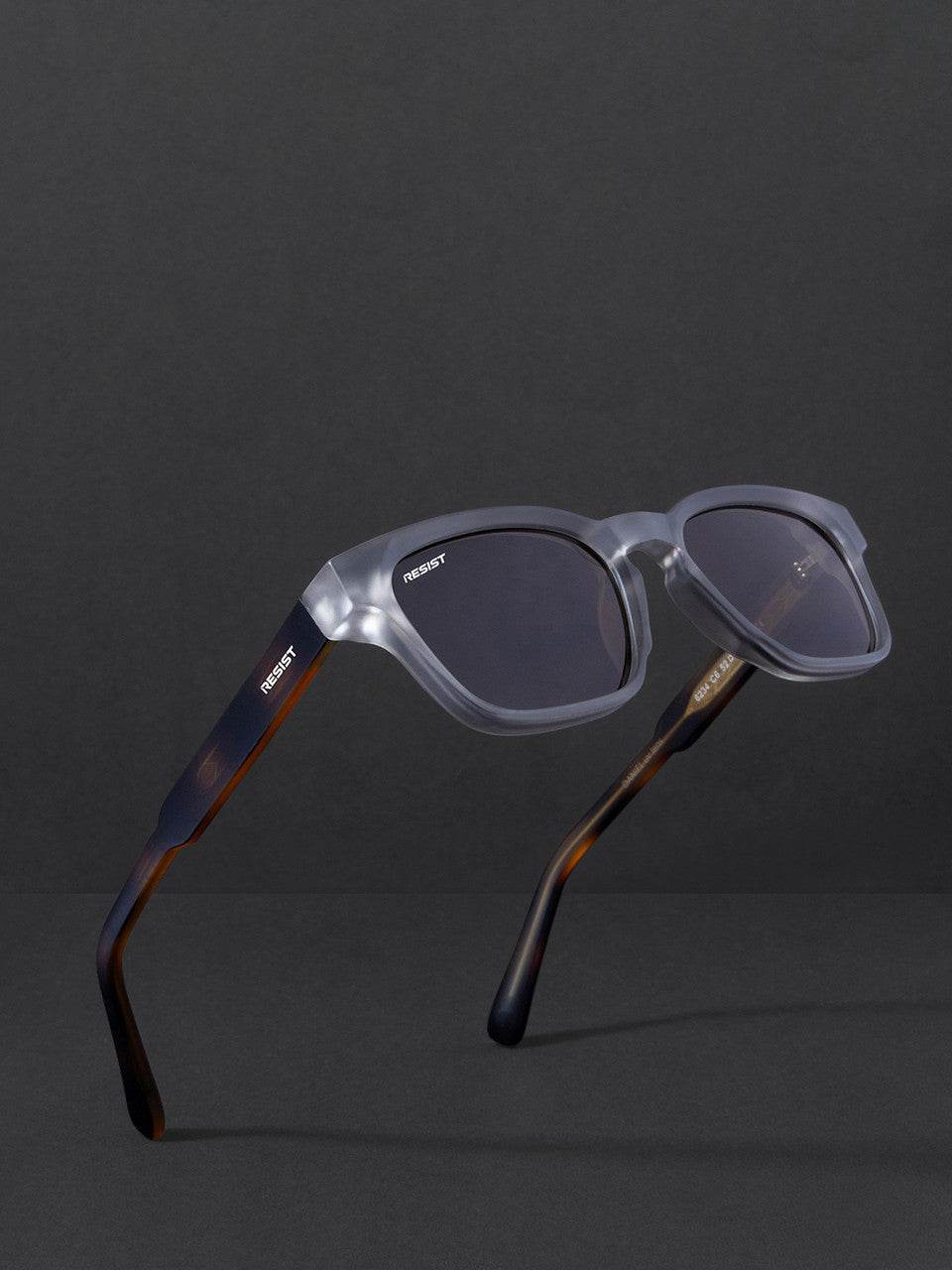 Wayfarer/Rectangular Brown Sunglasses (52 mm) - Sunglass Lover