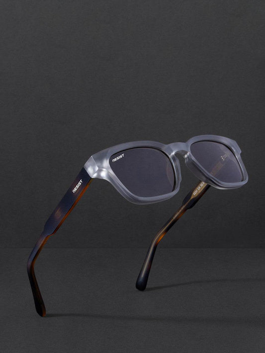 Wayfarer/Rectangular Brown Sunglasses (52 mm) - Sunglass Lover