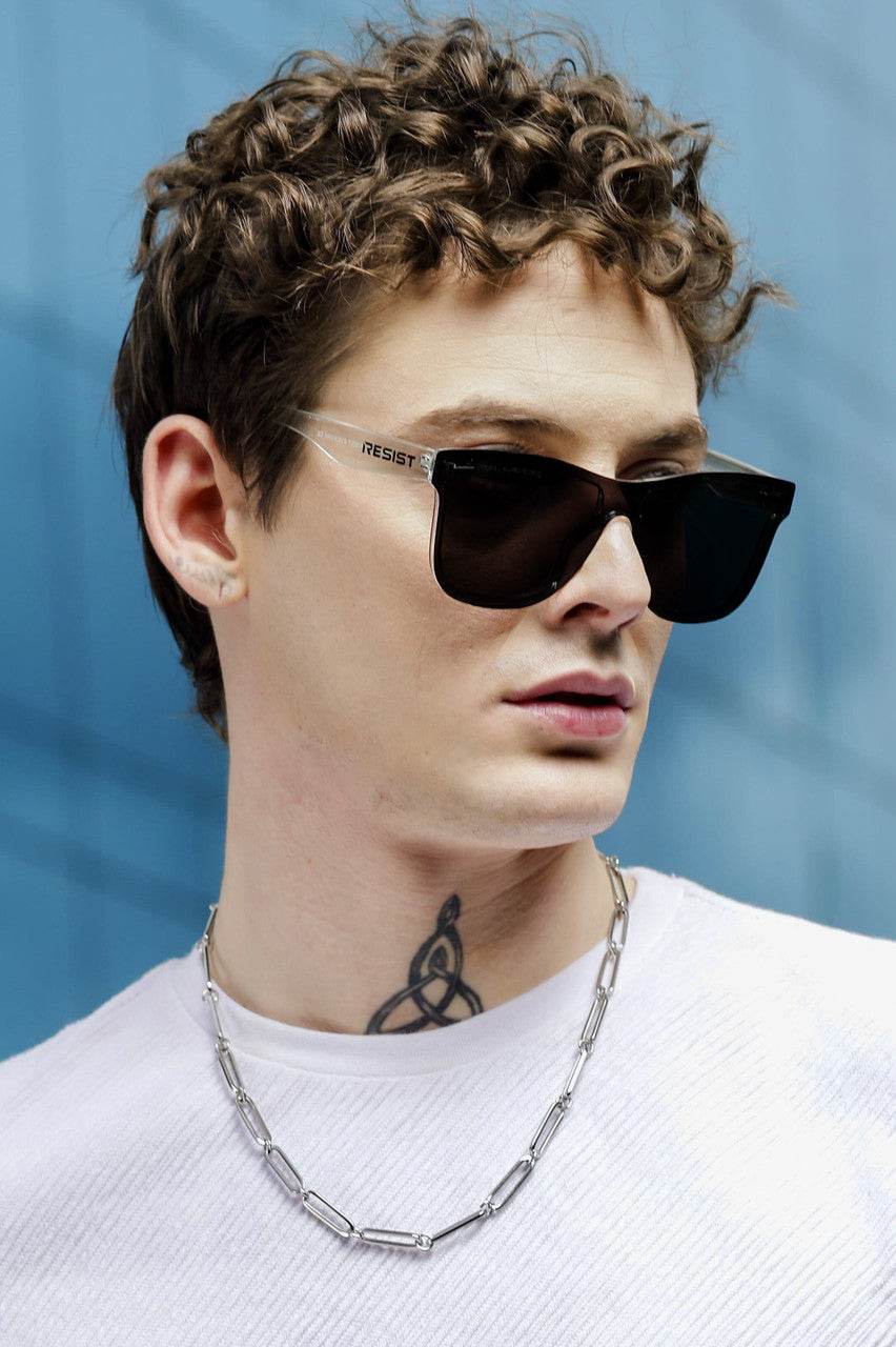 Classic Wayfarer Black Ice Polarized Sunglasses - Sunglass Lover