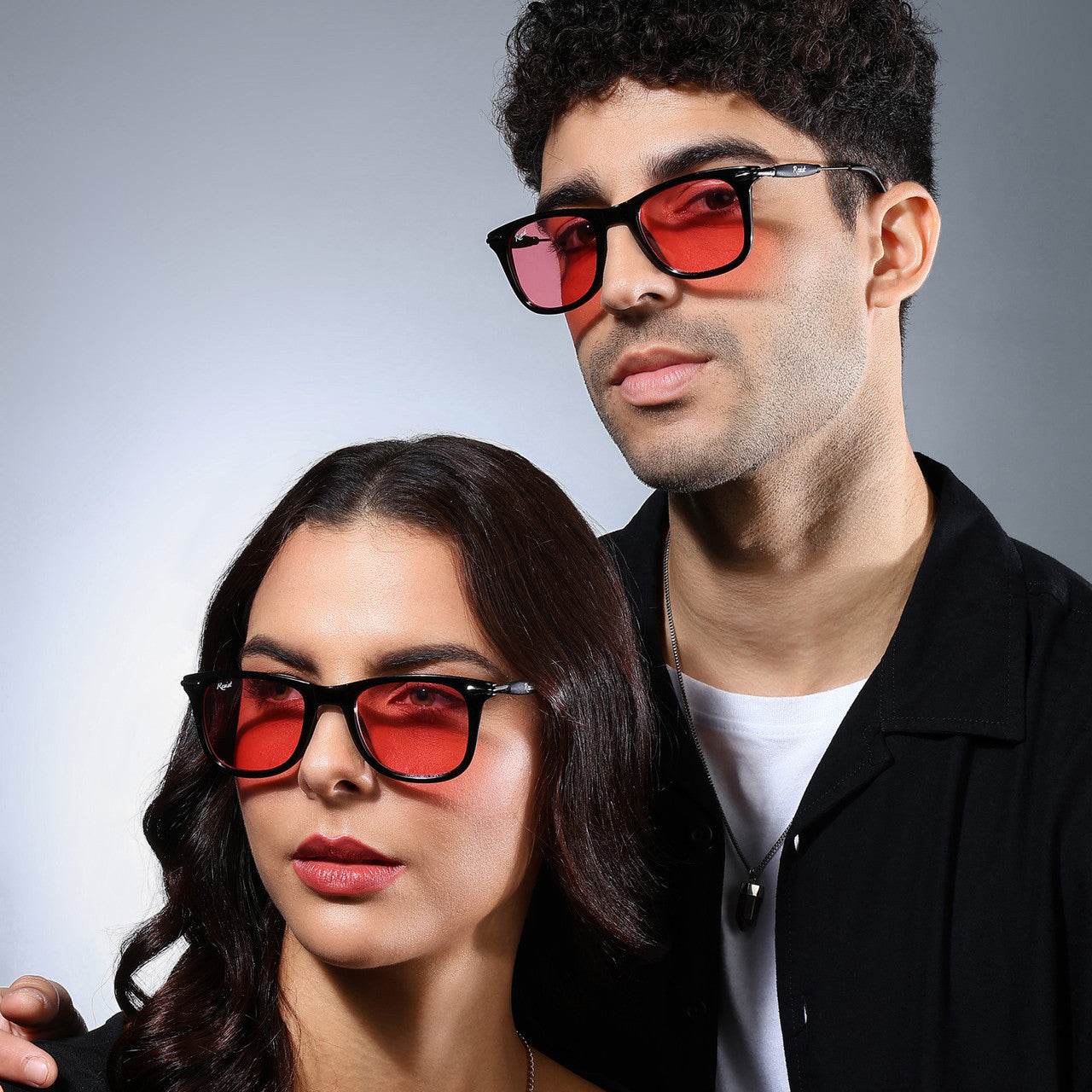 Classic Red and Blue Wayfarer Sunglasses - Sunglass Lover